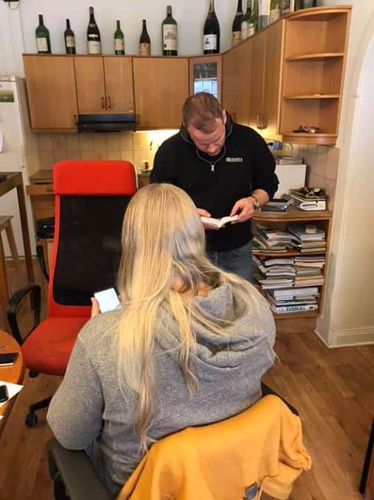 Lugnt med fältjobb såhär års, då passar vi på att ta tag i saker…