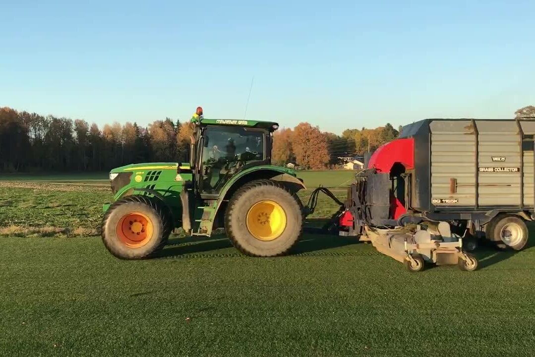 Underbart höstväder Det är ovanligt att vi klipper och dammsuger så här ofta som…