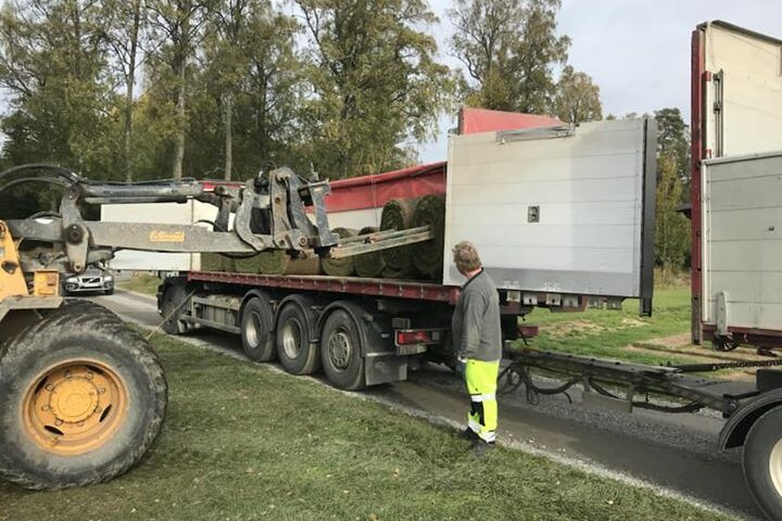 Storrulleleverans till Norrköping även denna vecka, tur att vi har god hjälp av Järna…
