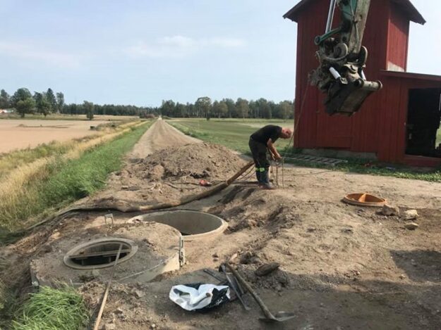 Renovering av pumpstationen