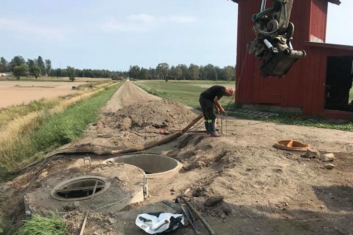 Renovering av pumpstationen