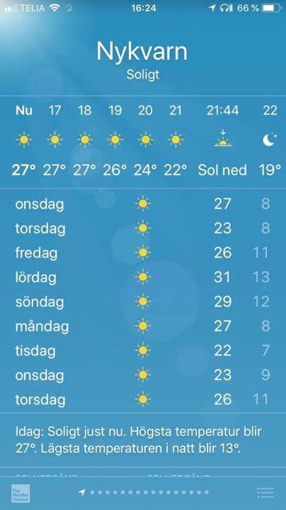 Just nu vill vi inte se detta️️️ Underbart såklart men gräsmattorna vill gärna ha…