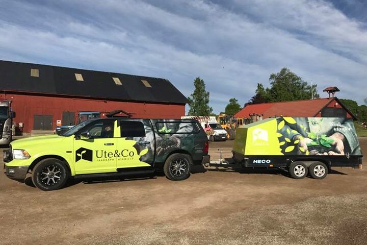 Dagens första kund kom med ett ovanligt vackert ekipage️