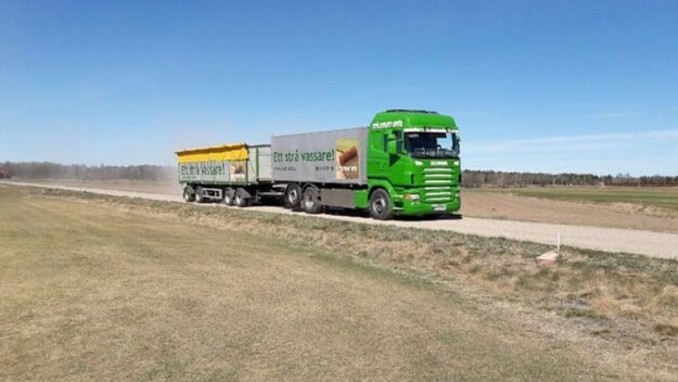 Just nu är trycket stort och vi kör ut gräs för brinnande livet Vår…