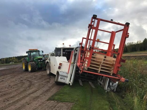 Såhär gick det förra hösten, alltid är det något som sjunker på Nygård!!