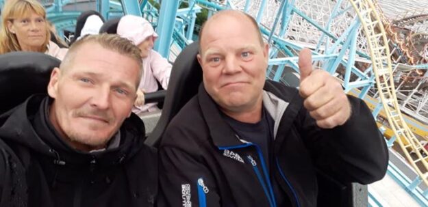 Ibland behöver man göra något annat tillsammans än att jobba Vi var troligen de…