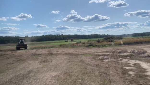 Nu är vi äntligen igång och förbereder inför nästa års stora byggprojekt