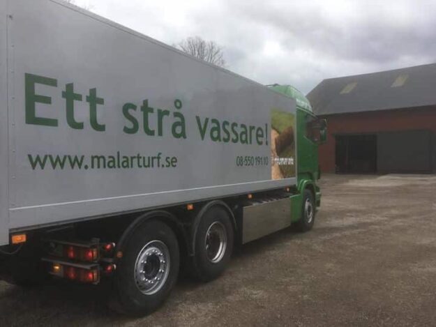 Nu har Magnus gjort klart lastbilen och i slutet av nästa vecka rullar den…