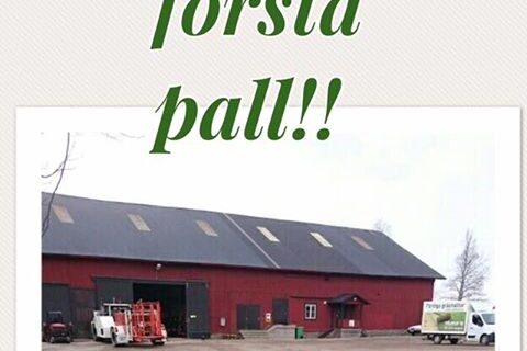 I morse gick startskottet för 2017 års grässäsong Årets första pall är upptagen!